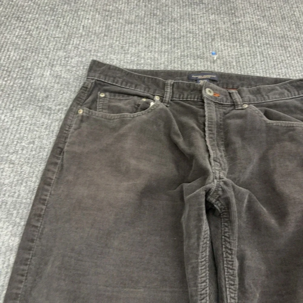 Banana Republic Pants Mens 33 Brown Cotton Corduroy Straight Fit Casual Classic